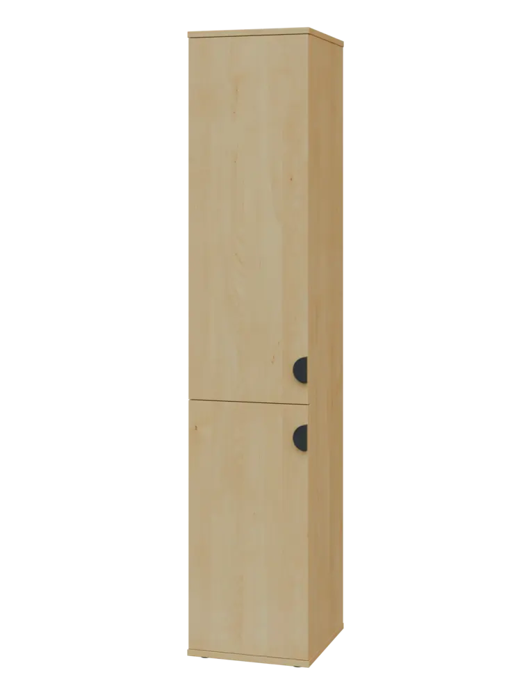 TN 5 - 32D kancelářská skříň, 2-dveřová, levá, 1822x360x400, javor horský